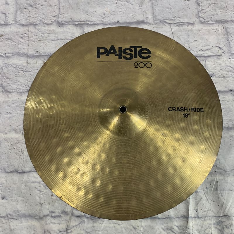 Paiste 200 18" Crash/Ride Cymbal