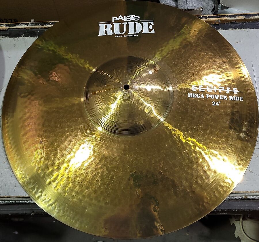 Paiste RUDE 24" Mega Power Ride Cymbal