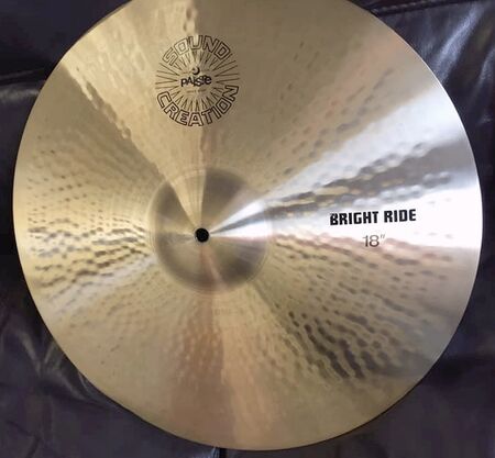 人気日本製paiste soundcreathion 18 bright medium ドラム