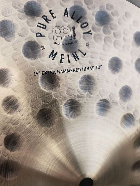 Meinl Pure Alloy 15" Extra Hammered Hihat 2.jpg