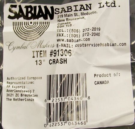 Sabian Powerbeat 13" Crash 2.jpg